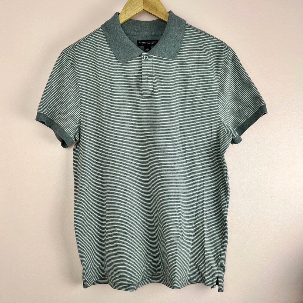 Banana Republic Fitted Pima Polo | M
